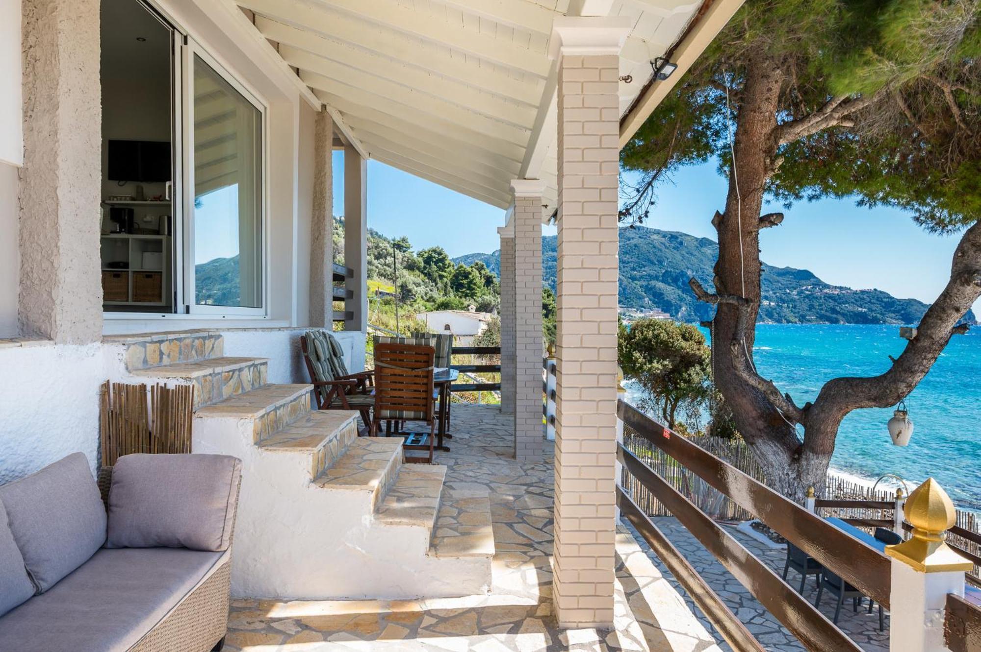 Villa Renata & Villa Filippos With Private Plunge Pool By Konnect Agios Gordios  Eksteriør billede