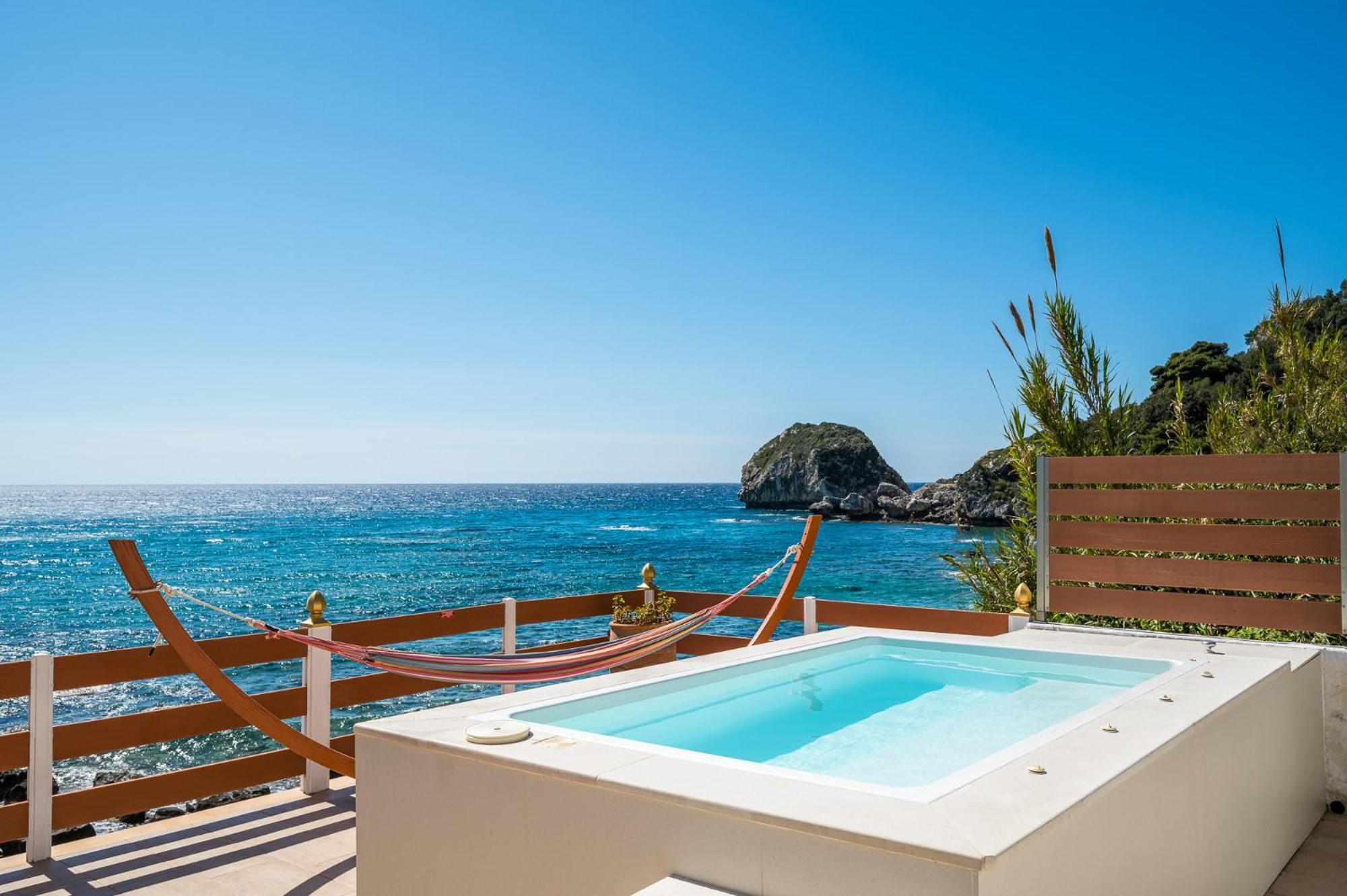 Villa Renata & Villa Filippos With Private Plunge Pool By Konnect Agios Gordios  Eksteriør billede